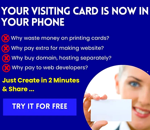 Digital Visiting Card